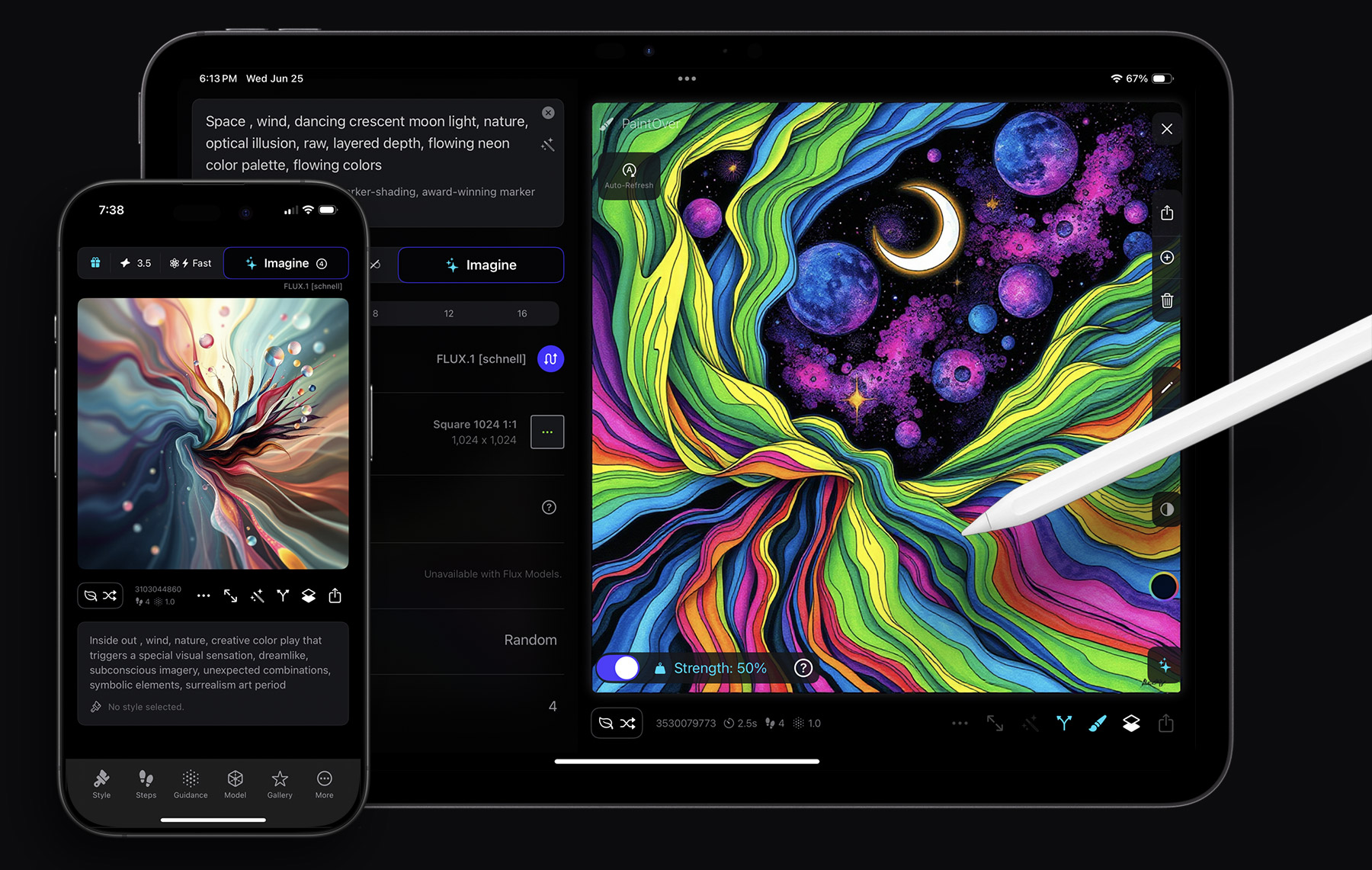 Sogni AI Image Generation for iPad